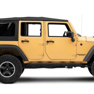 Bestop Soft Top, Supertop Nx, Black Diamond, Fabric, Without Doors, With Tinted Vinyl Side and Rear Windows, With Sunroof – 54723-35