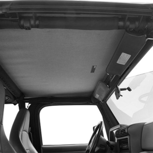 Bestop Soft Top, Trektop Nx, Black Denim, Fabric, With Door Surrounds, With Tinted Vinyl Windows, With Sunroof, Includes Hardware – 56820-15