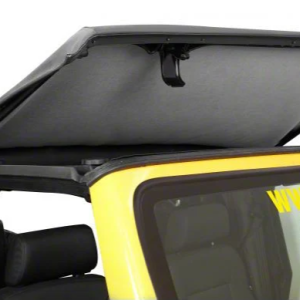 Bestop Soft Top, Trektop, Black Diamond, Fabric, With Door Surrounds, With Tinted Vinyl Windows, With Sunroof, Includes Hardware – 56821-35
