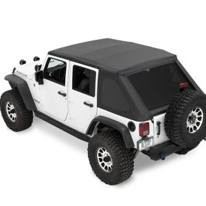 Bestop Soft Top, Ascent, Black Diamond, Fabric, Without Doors, With Tinted Windows, Without Sunroof, Includes Hardware – 56825-35