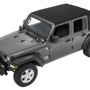 Bestop Soft Top, All New Trektop Nx, Black Twill, Fabric, With Door Surrounds, With Tinted Vinyl Windows, With Sunroof, Includes Hardware – 56863-17