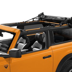 Bestop Soft Top, Trektop, Black Twill, Fabric, Without Doors, With Tinted Windows, Without Sunroof, Includes Hardware – 56872-17