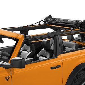 Bestop Soft Top, Trektop, Black Twill, Fabric, Without Doors, With Tinted Windows, Without Sunroof, Includes Hardware – 56872-17