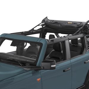 Bestop Soft Top, Trektop, Black Twill, Fabric, Without Doors, With Tinted Windows, Without Sunroof, Includes Hardware – 56873-17