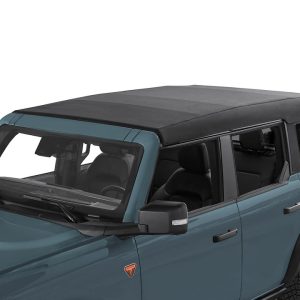 Bestop Soft Top, Trektop, Black Twill, Fabric, Without Doors, With Tinted Windows, Without Sunroof, Includes Hardware – 56873-17