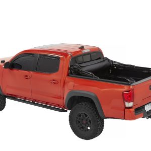 Bestop Truck Cap, Supertop 2, One Piece Design, With Tinted Vinyl Windows, Waterproof, Matte Black, Heavy Duty Fabric, With Hardware – 77301-35