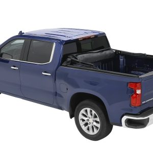 Bestop Truck Cap, Supertop 2, One Piece Design, With Tinted Vinyl Windows, Waterproof, Matte Black, Heavy Duty Fabric, With Hardware – 77318-35