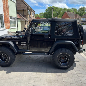 Bestop Soft Top, Replace-A-Top, Black, Twill, Uses Factory Doors, Includes Tinted Vinyl Windows, Includes Folding Sunroof – 79841-17