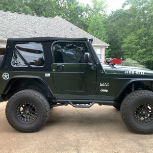 Bestop Soft Top, Replace-A-Top, Black, Twill, Uses Factory Doors, Includes Tinted Vinyl Windows, Includes Folding Sunroof – 79841-17