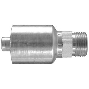 Dayco Hose End Fitting, Hydraulic Permanent Crimp, Male O-Ring Face Seal, 3/4 Inch Hose Inside Diameter, 1-3/16-12 Thread – 101596