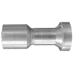 Dayco Hose End Fitting, Hydraulic Permanent Crimp, Straight Flange Head for Caterpillar, 3/4 Inch Hose Inside Diameter – 101820