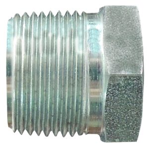 Dayco Adapter Fitting, Hydraulic National Pipe Thread, NPTF Male to NPTF Female Bushing, 1-1/2 – 11-1/2 Thread T1, 1 – 11-1/2 Thread T2 – 145011