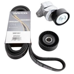 Dayco Serpentine Belt, With Pulley and Tensioner – 5061062K1