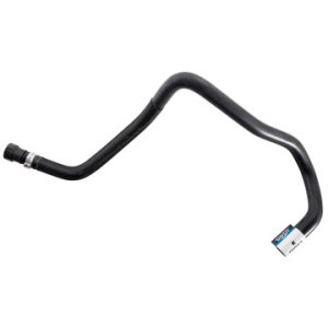 Dayco Heater Hose, 0.59 Inch/ 3/4 Inch Inside Diameter, 25-3/4 Inch Centerline Length, Molded, Black, Single – 70053