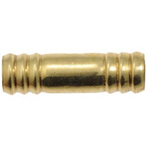 Dayco Heater Hose Fitting, Use with 5/8 Inch Coolant Hose, 0.525 Inch Inside Diameter, Flange Ends, Brass – 80422