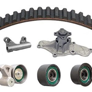 Dayco Water Pump Kit, With 2 Camshaft Belt Idlers/ Camshaft Belt Tensioner/ Hydraulic Timing Belt Actuator/ Timing Belt/ Water Pump – WP214K1A