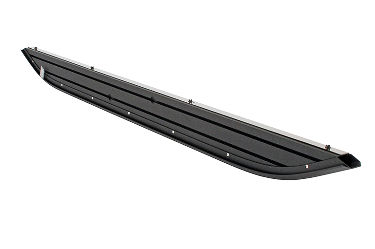 Dee Zee Running Board, Nxc Series, Powder Coated, With Black Trim, Stainless Steel, Unlighted, Requires Running Board Mounting Kit – DZ16203