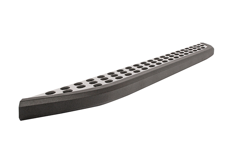 Dee Zee Running Board, Nxc Series, Powder Coated, With Black Trim, Stainless Steel, Unlighted, Requires Running Board Mounting Kit – DZ16203