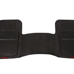 Dee Zee Floor Mat, All Weather, Universal 27 Inch Length X 61 Inch Width, Front, Black, Rubber, 1 Piece Over the Hump – DZ90711