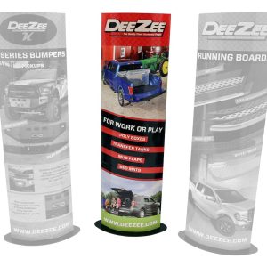 Dee Zee Point of Purchase Display, Floor Display, Stand-Up Cardboard Showing Miscellaneous Products, Does Not Hold Product – 940-9311