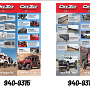 Dee Zee Point of Purchase Display, Standing Display for Bronco Products – 940-9318