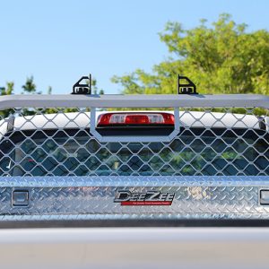 Dee Zee Tie Down Anchor, Dee Zee Headache Rack Mount, 250 Pound Capacity, Black, Aluminum, 2 Piece – DZ95002