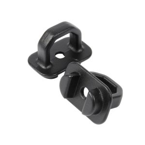 Dee Zee Tie Down Anchor, Inside Truck Bed Mount, Black, Aluminum, 2 Piece – DZ97903