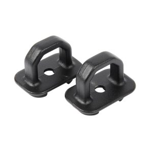Dee Zee Tie Down Anchor, Inside Truck Bed Mount, Black, Aluminum, 2 Piece – DZ97903
