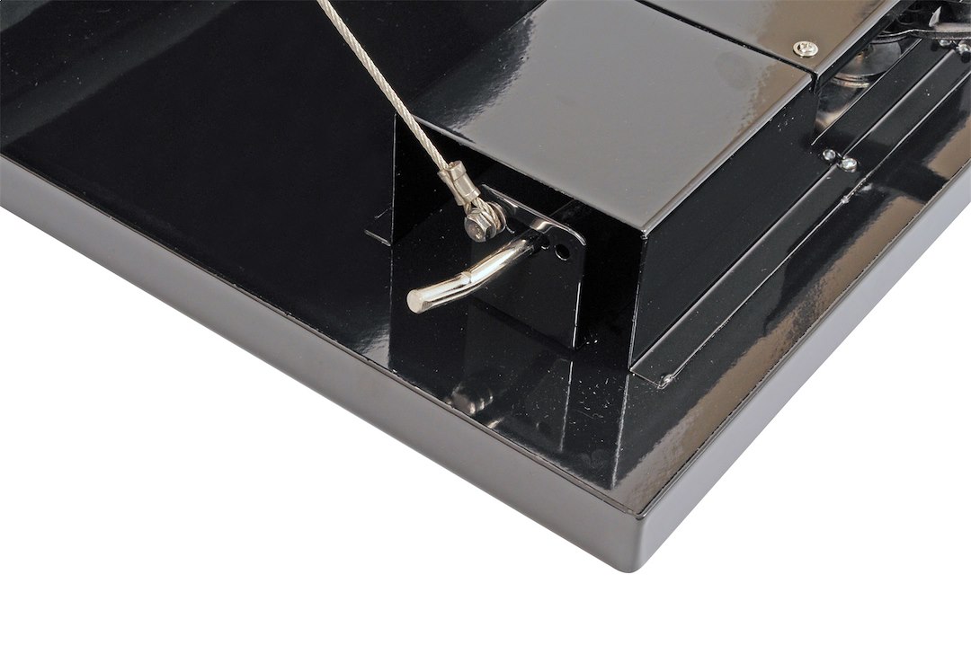 Dee Zee Tool Box, Underbed, Single Lid, Powder Coat, Black Gloss Powder Coated Steel – DB-2600