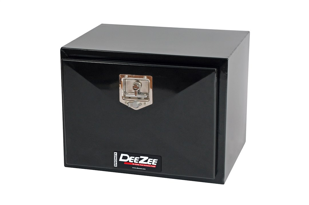 Dee Zee Tool Box, Underbed, Single Lid, Powder Coat, Black Gloss Powder Coated Steel – DB-2600