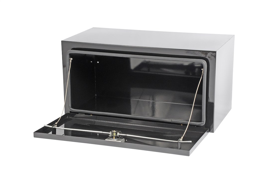 Dee Zee Tool Box, Underbed, Single Lid, Powder Coat, Black Gloss Powder Coated Steel – DB-2601
