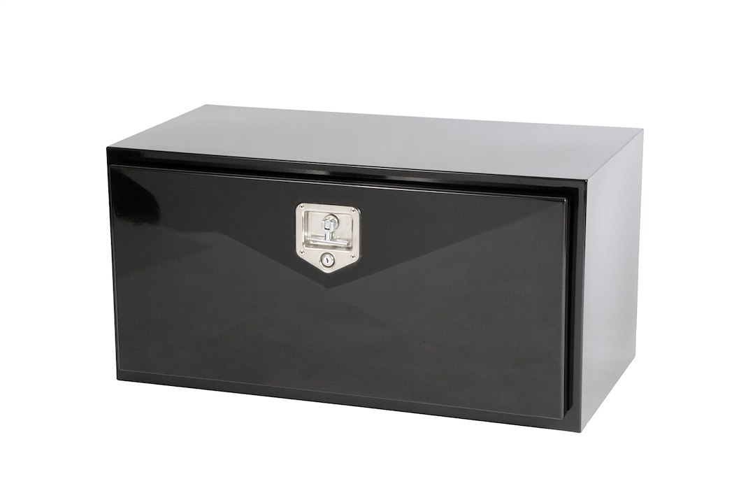Dee Zee Tool Box, Underbed, Single Lid, Powder Coat, Black Gloss Powder Coated Steel – DB-2601