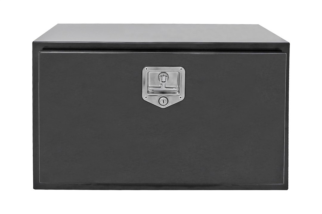 Dee Zee Tool Box, Underbed, Single Lid, Powder Coat, Black Gloss Powder Coated Steel – DB-2603