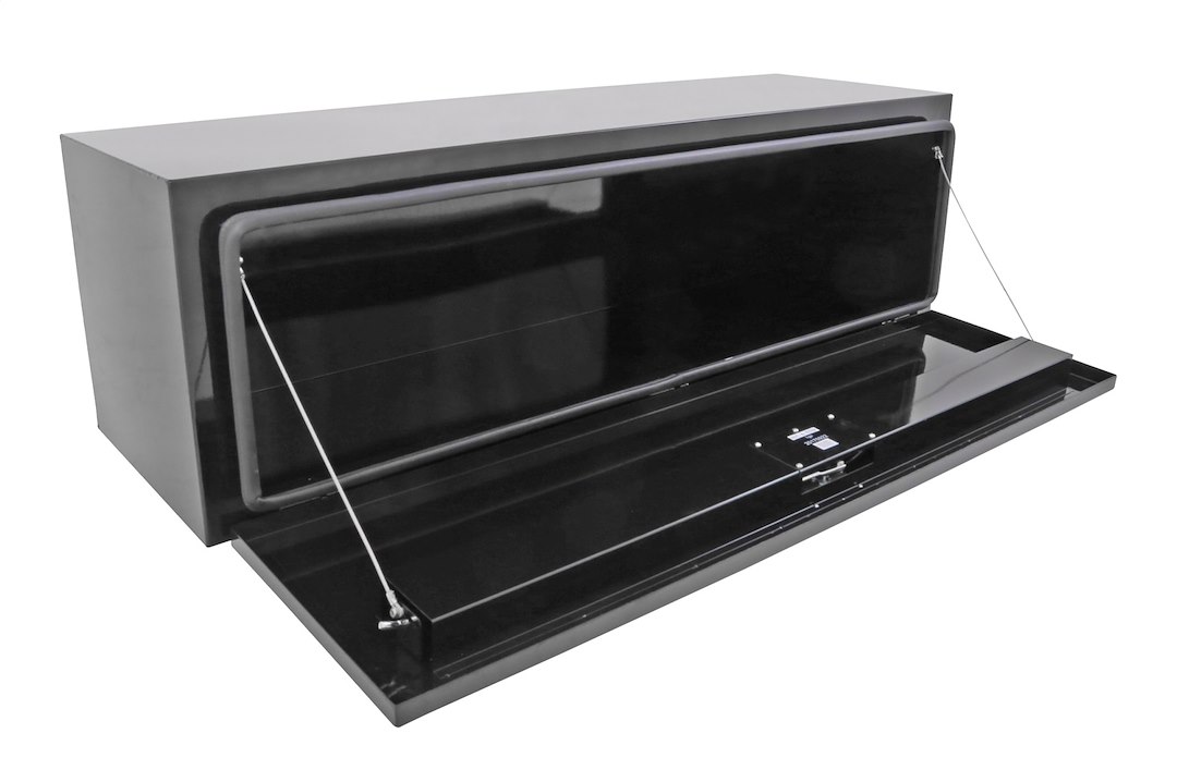 Dee Zee Tool Box, Underbed, Single Lid, Powder Coat, Black Gloss Powder Coated Steel – DB-2604