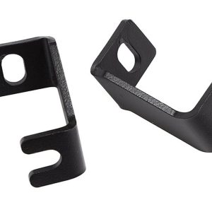 Dee Zee Driving/ Fog Light Mounting Bracket, Bolt-On, Texture Black, Mounts 1 Light Each, Steel, Set of 2, With Mounting Hardware – DZ1074