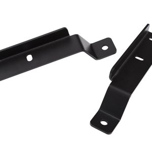 Dee Zee Driving/ Fog Light Mounting Bracket, Bolt-On, Texture Black, Mounts 1 Light Each, Steel, Set of 2, With Mounting Hardware – DZ1078