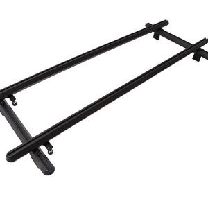 Dee Zee Roof Rack, Hex Series, Textured Powder Coat, Black, Aluminum, 24 Inch Length Rack with 2 Sliding Adjustable Cross Bars – DZ4463JP