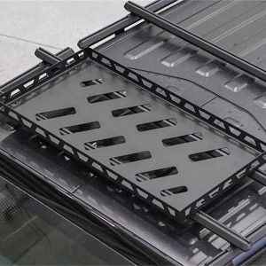 Dee Zee Cargo Carrier, Solid Cargo Tray, Black, Steel, Requires Mounting Bracket – DZ4470JP