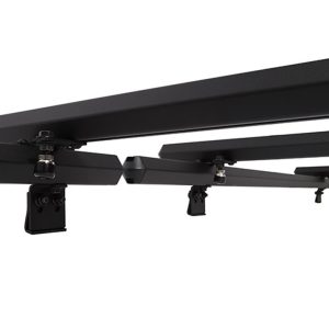 Dee Zee Roof Rack, Hex Series, Textured Powder Coat, Black, Aluminum, With 24 Inch Rack/ 60 Inch Rack/ 4 Sliding Adjustable Cross Bars – DZ4472JL