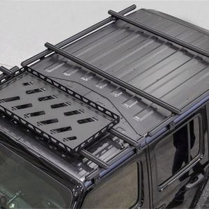 Dee Zee Roof Rack, Hex Series, Textured Powder Coat, Black, Aluminum, With 24 Inch Rack/ 60 Inch Rack/ 4 Sliding Adjustable Cross Bars – DZ4472JL