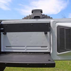 Dee Zee Molle Cargo Panel, Use to Stow Away Small Table Mounted, Mounts to Rear Cargo Door, Powder Coated, Aluminum, With Mounting Hardware – DZ4624