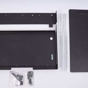 Dee Zee Molle Cargo Panel, Use to Stow Away Small Table Mounted, Mounts to Rear Cargo Door, Powder Coated, Aluminum, With Mounting Hardware – DZ4624