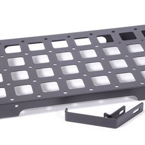 Dee Zee Molle Cargo Panel, Use to Store Flashlights/ Fire Extinguisher/ Jumper Cables, Under Seat Mount, Powder Coated, Black, Steel – DZ711