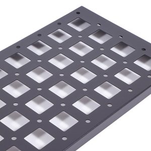 Dee Zee Molle Cargo Panel, Use to Store Flashlights/ Fire Extinguisher/ Jumper Cables, Under Seat Mount, Powder Coated, Black, Steel – DZ713