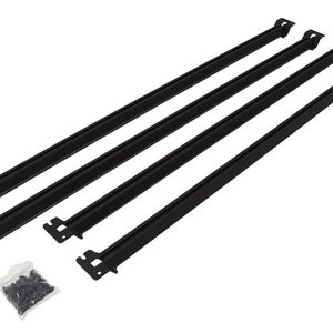 Dee Zee Bed Cargo Rack Side Rail, For Use with Dee Zee Truck Racks, 68 Inch Length, Texture Black, Aluminum – DZ95011TB