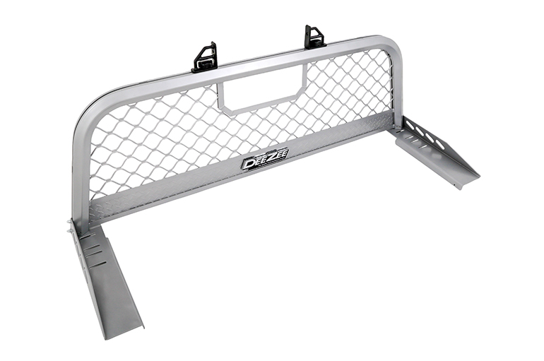 Dee Zee Headache Rack, Mesh, Powder Coated, Silver, Aluminum – DZ95058R