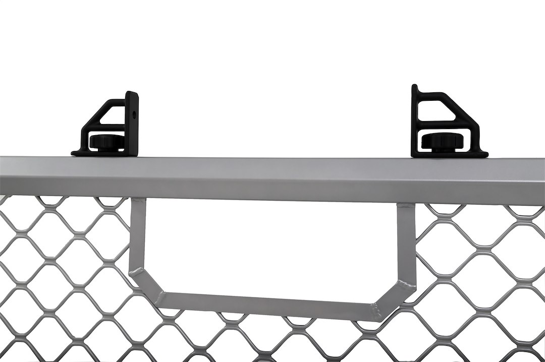 Dee Zee Headache Rack, Mesh, Powder Coated, Silver, Aluminum – DZ95072R