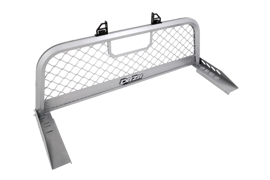 Dee Zee Headache Rack, Mesh, Powder Coated, Silver, Aluminum – DZ95072R