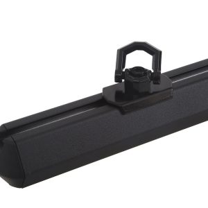 Dee Zee Tie Down Anchor, Hex Series, Hex Series Rack Mount, 200 Pound Weight Capacity, Gloss Black, Aluminum, Set of 2 – DZ99700TB