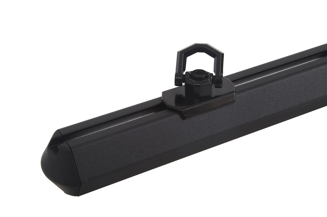 Dee Zee Tie Down Anchor, Hex Series, Hex Series Rack Mount, 200 Pound Weight Capacity, Gloss Black, Aluminum, Set of 2 – DZ99700TB